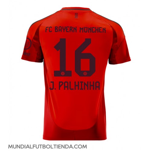 Camiseta Bayern Munich Joao Palhinha #16 Primera Equipación Replica 2024-25 mangas cortas